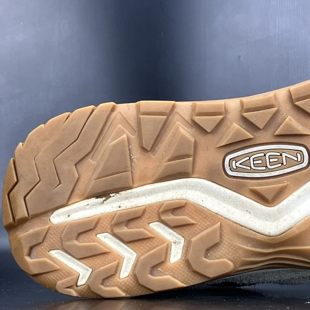 KEEN Hightrail Waterproof Hiking Shoe - Men Size 10.5 'Brindle/Birch' (1030511)